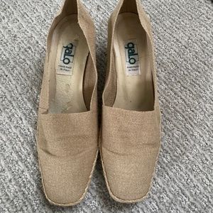Galo italian espadrille 38.5